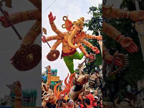 #bappamajha #parelcharaja2025 #bappalove #lalbaugcharaja #missyoubappa #morya #bappa #shorts 🙇🏻‍♀️