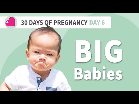 Big Baby In Pregnancy |Told My Baby Is Too Big! ARE BIG BABIES A PROBLEM? |Hypnobirthing  - Day 6