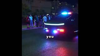 Cybertruck police car | SEMA cruise 2024