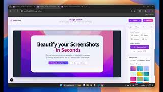 Snap Shot Demo #saas #indiehackers #coding #tech #nextjs #javascript #typescript #website #Marc7757