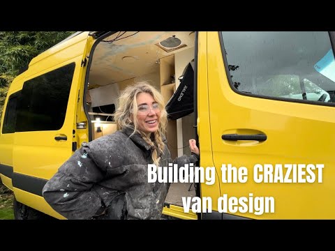 LUXURY van build vlog 4 | solo female builder