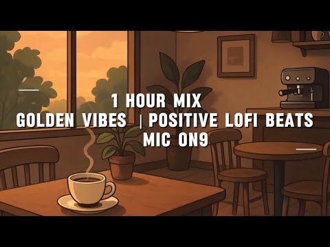 1 Hour Golden Vibes | Positive Lofi Beats for Focus & Relax | Mic On9 Uplifting Chill Music Mix