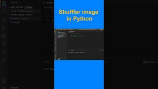 Shuffle image in Python