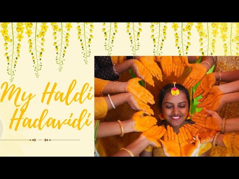 Haldi hadavidi 💛🧡💛#wedding #haldiceremony #haldi#happymoments