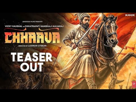 Chhaava Teaser | Vicky Kaushal | Rashmika M | Akshaye K | Dinesh V | Laxman U | 6th Dec 2024 Coming