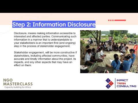 Key Concepts of Stakeholder Engagement