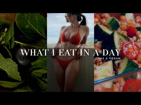 WHAT I EAT IN A DAY AS A VEGAN | easy, plant-based, and realistic recipes for the day