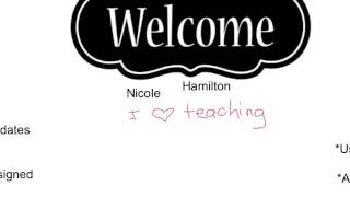 Welcome Video  online Math Course