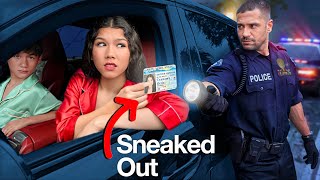We Got CAUGHT SNEAKING OUT At 1AM *GROUNDED*