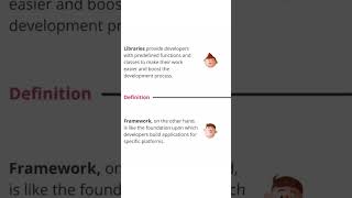 LIBRARY VS FRAMEWORK