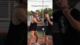 Cheapest Training Tool 👀⚾️#baseballcoach #hittingdrills  ​@d.r.hitting