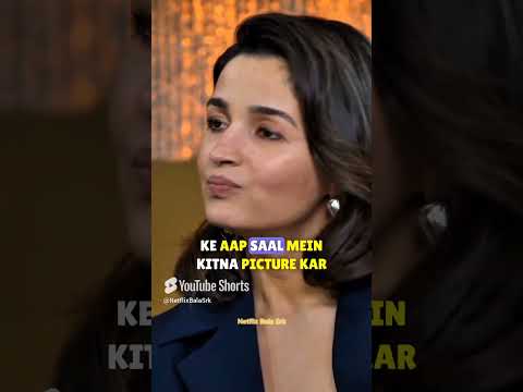 Doublicate Alia Bhatt Hone Ka Bahut Fayda Hai😰🥹 Pura Saal Busy 😅 #comedyshow #shahrukh khan #shorts