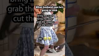 When husbands say they are going to cook! #TechInfluencer #Cooking #fyp #digitalinfluencer
