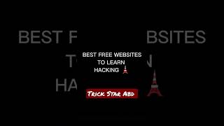 Best free Websites to learn Hacking...