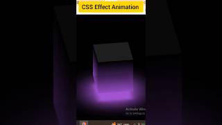 Css box Shadow Css3 animation effect tutorial HTML CSS & js code #css #trending #virelshort #js #3d