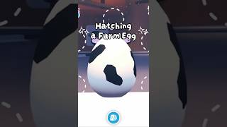 ADOPT ME: Hatching a Farm Egg #adoptme #roblox #adoptmeroblox #adoptmepets #adoptmetrades