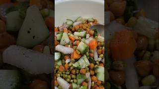 Sour and salty salad ideas #protinesalad #weightlosssalad #easymaking #simplesalad #shorts