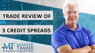Trade Review of 3 Option Credit Spreads - MasterTrader.com