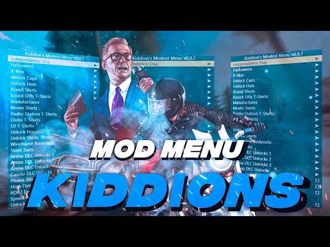 UPDATE - GTA 5 MOD MENU ONLINE 2025 / GTA V KIDDIONS MOD MENU PC
