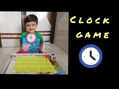Clock game for kids | How to tell the time | Easy ways to Learn clock | DIY activities | PRAVIT JAIN