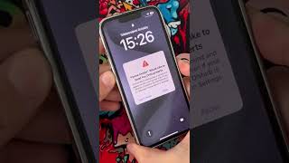 Home would like to send you critical alert problem solved #iphonetips #home #criticalalerts
