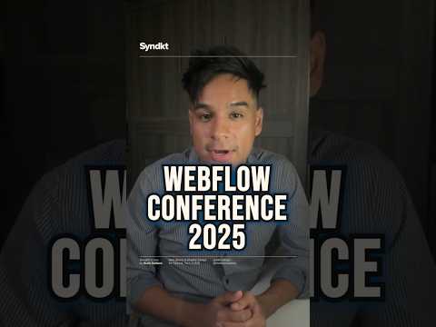 Webflow Conference 2025: AI assistants, code generation, next-gen CMS, real-time collab…