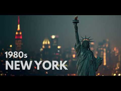 Rainy 1980s New York Jazz | Manhattan Night Lofi