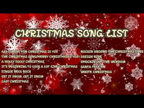 CHRISTMAS SONGS PLAYLIST