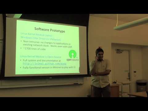 Stanford NetSeminar : Vimalkumar Jeyakumar (Stanford University)
