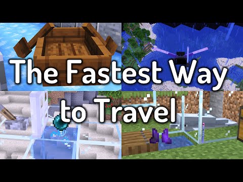 What's the Fastest Way to Travel in Minecraft?