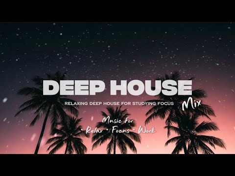 Deep House for Study & Focus 🌴 Sunset Palm Vibes | Chill Music to Work & Relax
