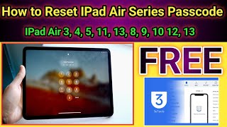 How to Flash IPad Air series for Passcode/Unavailable mode remove free iOS 26.1