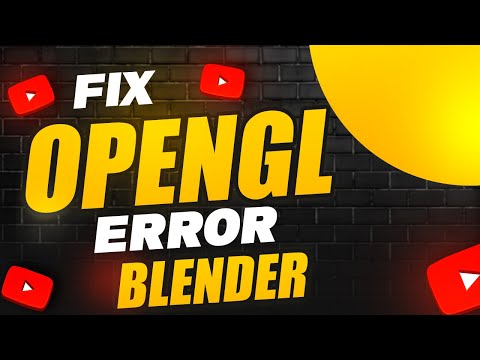 fix blender open gl and unsupported graphics card Errors: Run on Low End Pc Core 2 Du