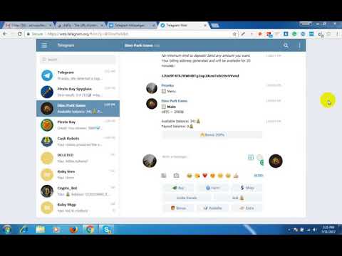 How to use Cash Robots Bot in Telegram free bitcoin 2017