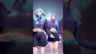 The Hair is giving | AI dance edit #ai #aidanceedits #aidance