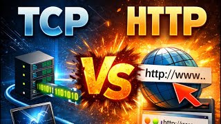 TCP vs HTTP Explained | How Web Requests Really Travel