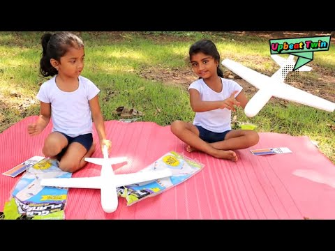 Foam Aeroplane Toy | Hand Throwing Glider for Kids
