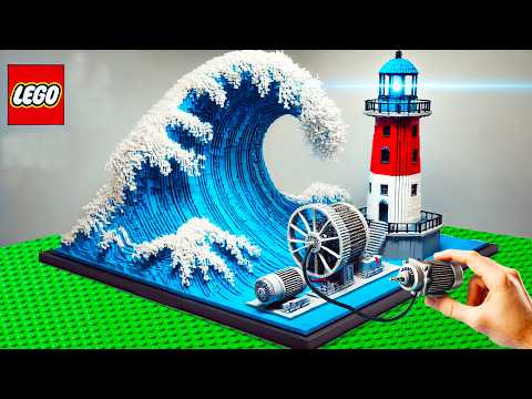 I Build Level 1 To Level 99 LEGO Wave Machine 🌊 Lego Auto Tech