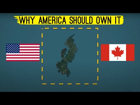 The Canadian Island CONTROLLED by America
