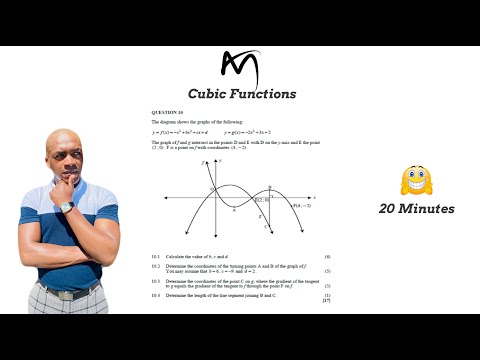 Grade 12 | Calculus - Cubic Functions | Mathsbuddies