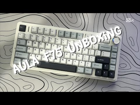 AULA F75 KEYBOARD UNBOXING/GAMEPLAY