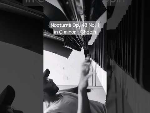 What anguish sounds like on the piano - Nocturne Op. 48 No. 1 (Chopin) #chopin #piano #nocturne