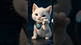 Kitten Lynny says: Chylyn AIOT! 🐾✨ #ChylynAIOT #AICat #CuteMascot #TechShorts #KawaiiCat