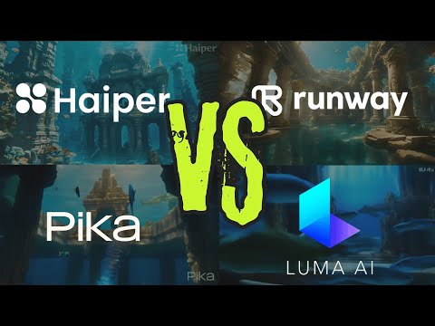 The BEST FREE Text to video AI tools BENCHMARKED! - Runway ML Gen2 X Haiper AI X Pika X Luma