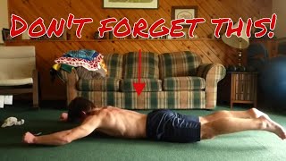 At Home Core Workout (Lower Back Included)