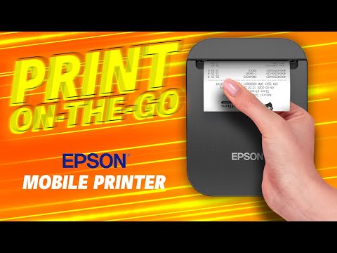 Epson TM-P80II mobile receipt printer | The Barcode Warehouse