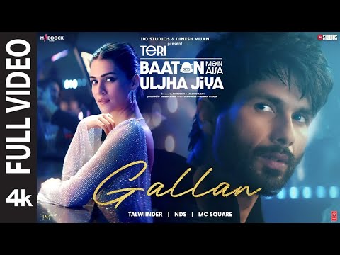 Gallan (Full Video): Shahid Kapoor, Kriti,Talwiinder,MC SQUARE,NDS |Teri Baaton Mein |Pulse Beats