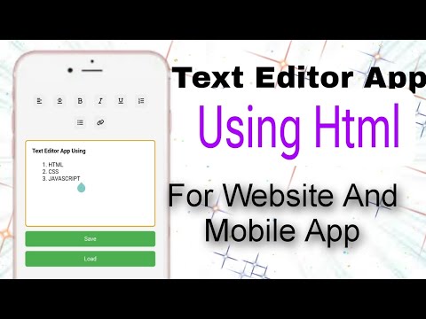 Building a Text Editor App Using HTML, CSS, and JavaScript | Step-by-Step Tutorial