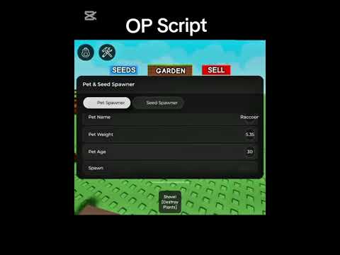 Grow a Garden roblox dupe pet script (SCRIPT IN COMMENTS) #dupe #growagarden #shorts #script #roblox