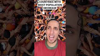 Countries With Most Population Decrease
